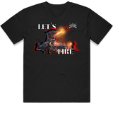 Eingetragenes Let's Fire T-Shirt