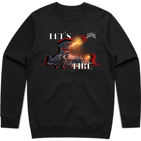 Eingetragenes Let's Fire Sweatshirt