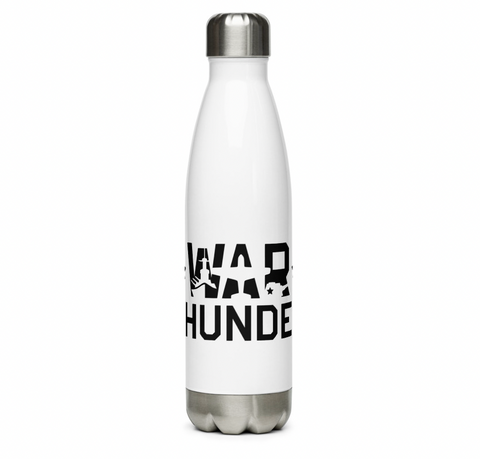 Flasche mit War Thunder-Logo