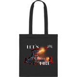 Enlisted Lets Fire Tote Bag